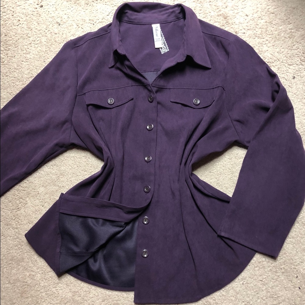 L. A. Blues || Button Up Top
